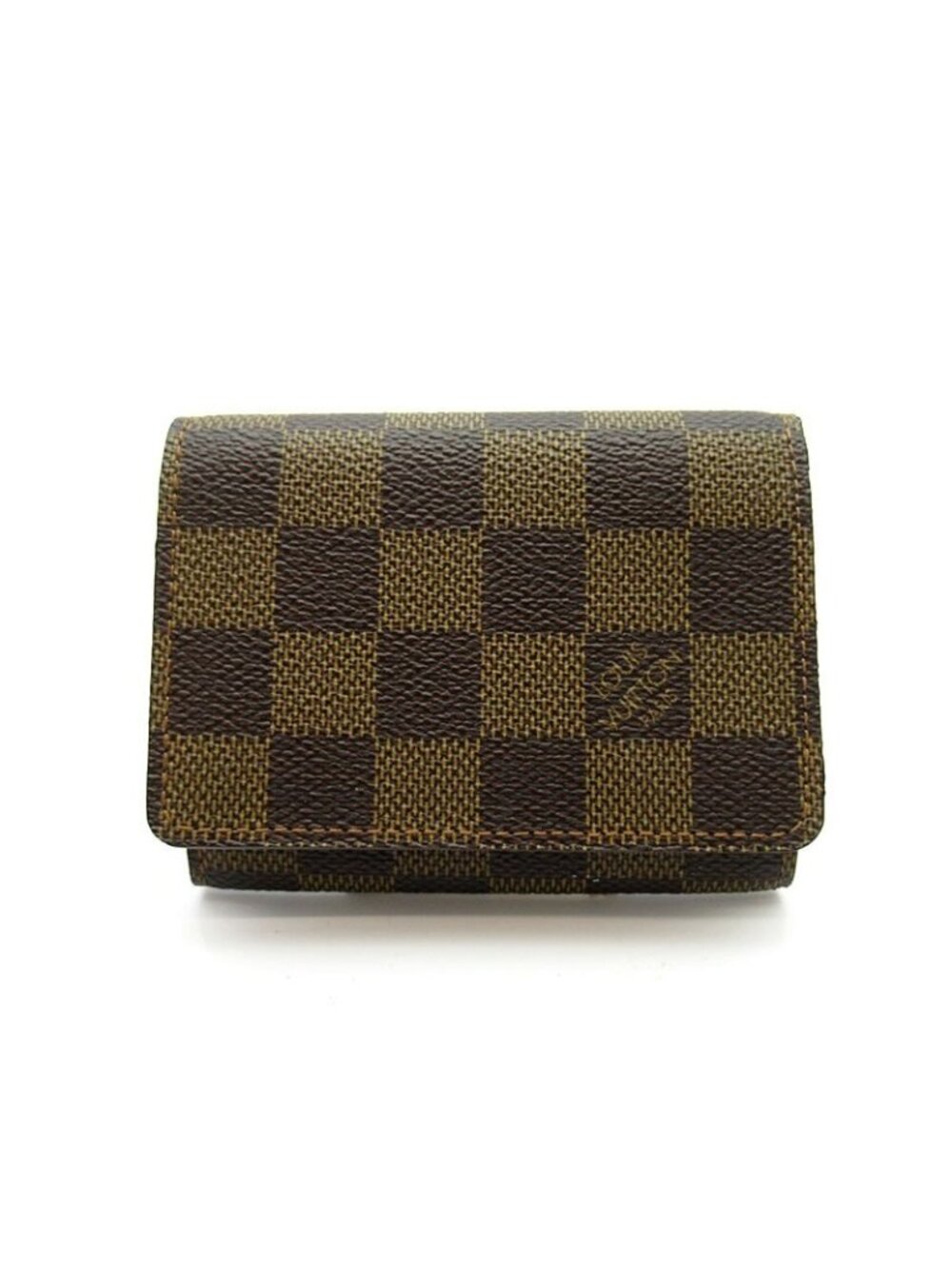 Louis Vuitton Envelope Business Card Holder Damier Brown